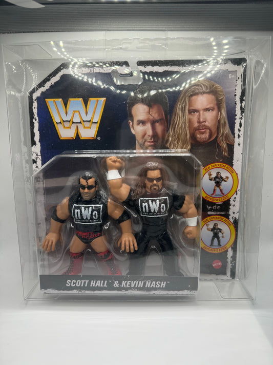 Retro Tag Team Figure Protectors (5 pack)(FREE US SHIPPING)