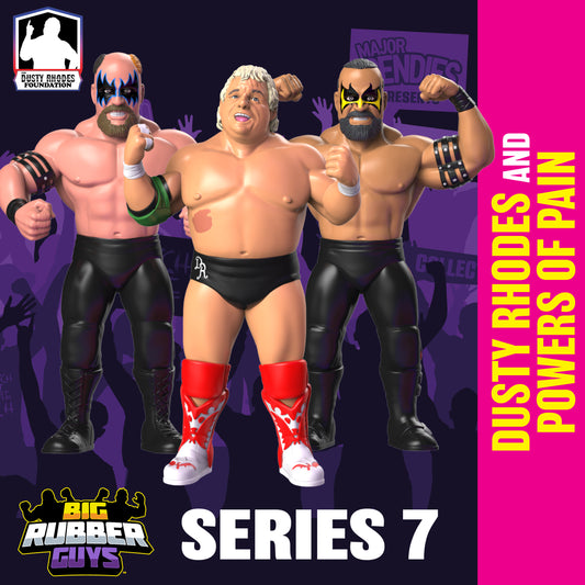 BIG RUBBER GUYS SERIES 7 COMBO (FREE US SHIPPING - SHIPS IN SEPTEMBER 2024)